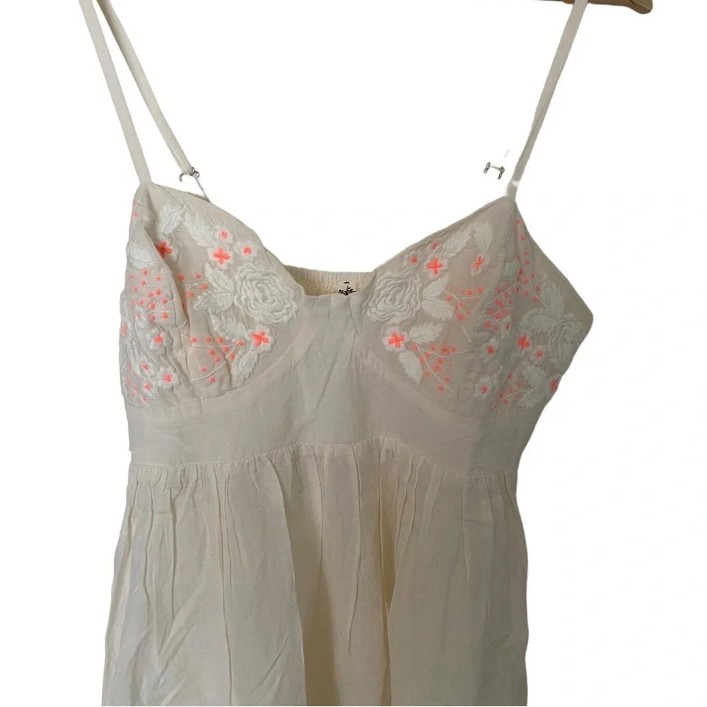 11) Free People Intimately - Bed of Roses Babydoll Mini Slip NWOT - Picture 5 of 8